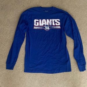 NY Giants Reebok Long Sleeve T-shirt, Size S